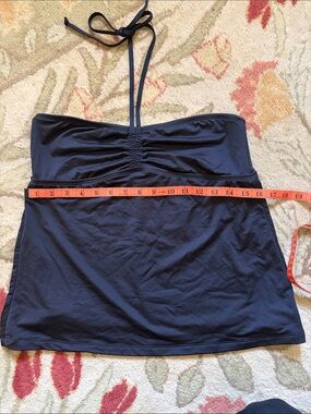 Mossimo black tankini swim top